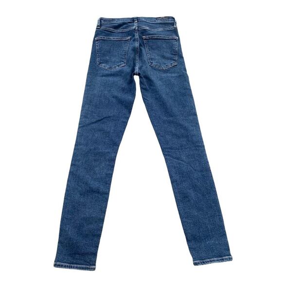 Citizens of Humanity High Rise Skinny Rocket Ankle Jeans Dark Wash Size 25 48346 - Picture 9 of 16